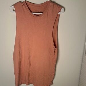 Cotton On Men's Sleeveless Tank - Peach